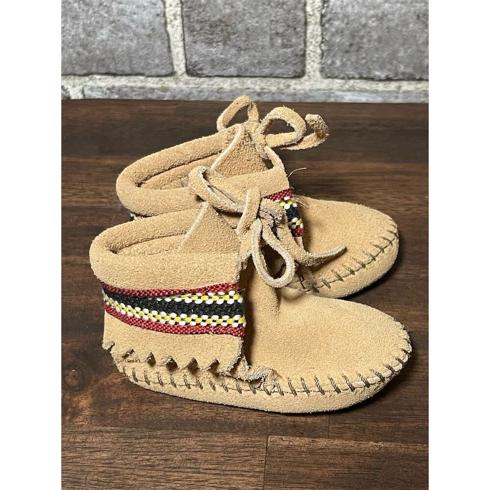 Minnetonka Infant Bootie Brown Size 1 Unisex